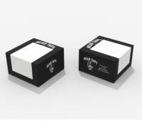 Caja de Empaque de Cartón de Última Tendencia con Logotipo Personalizado para Sombrero Vaquero, Gorro de Pescador y Gorra de Béisbol con Ventana de PVC Transparente