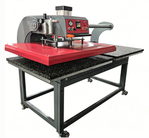 Nueva Plancha de Calor para Sublimación de Aluminio de Gran Tamaño J 100*80, Máquina de Prensa de Calor para Prendas con Doble Estación, 3500W, Semiautomática 100*60 - Product Image 1