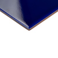 Baldosa Rectificada Brillante para Patio, Color Cobalto, 15 x 20 cm, 6 mm de Grosor