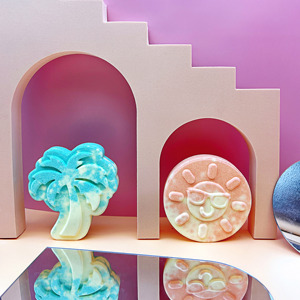 Bombes de bain bio en gros OEM, marque privée, collection vacances d'été, coffret cadeau sel de soude, style mignon, forme lavable, 3 ans - Product Image 3