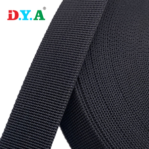 Bonne qualité Nylon pp <span class=keywords><strong>Sangle</strong></span> <span class=keywords><strong>Noir</strong></span> 25mm 38mm 1 pouce 1.5 pouces personnalisé Polyester Nylon PP Sangles pour ceinture - Product Image 2