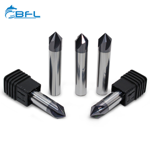 BFL Solid Carbide 4 Flutes <strong>Chamfer</strong> End <strong>Mill</strong> Cutting Tools - Product Image 1