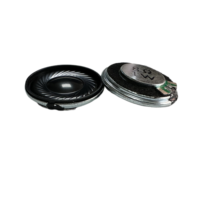 Haut-parleur passif JL-202 de haute qualité, 28 mm, 8 ohms, 1 W, en Mylar, étanche, ultra-fin, conforme ROHS, avec coque en fer et aimant interne, portable