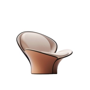 เก้าอี้พักผ่อนดีไซน์หรูสไตล์มินิมอลอิตาลี <span class=keywords><strong>BeBa</strong></span> สำหรับห้องนั่งเล่น ล็อบบี้โรงแรม ทำจากไฟเบอร์กลาสหุ้มกำมะหยี่ รูปทรงดอกไม้ - Product Image 1