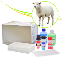 Peste Des Petits Ruminants (PPRV) Ag Kit de prueba rápida para rumiantes 98% Sensibilidad 10-15 Minuto Tiempo de prueba 20 pruebas/Caja Lifecosm