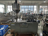 Machine d'emballage sous blister automatique miniature Dtop DPP pour le miel, la sauce, le beurre, la pâte au chocolat, la confiture d'arachides, les liquides