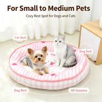 Lit rafraîchissant pour animaux de compagnie, tapis respirant en tissu pour chiens et chats, toutes saisons, pour chats et petits chiens, cadeau de Noël