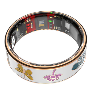 Anillo Inteligente con Monitor de Actividad Física, Resistente al Agua 5ATM, Monitor de Ritmo Cardíaco, Oxígeno en Sangre, Sueño, Deporte, Ligero, Audaz, con Aplicación, Anillos R19 - Product Image 6