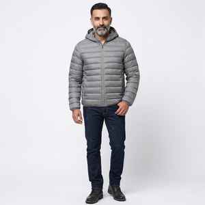 Comfortable Men Puffer Jacket Breathable Hot Selling Light <b>Weight</b> Reasonable Rate men puffer jacket With In Latest Designs - Product Image 1