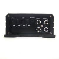 Amplificateur audio professionnel 12V 1500W de classe D à gamme complète, 1 canal, pour voiture, avec filtres de fréquence