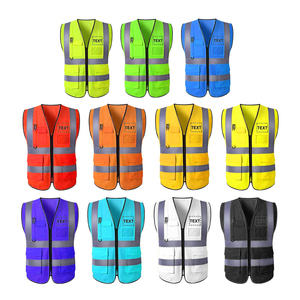 CITICITY Chaleco de Seguridad de Alta Visibilidad en Stock, Logotipo Personalizado, Chalecos Reflectivos para Tráfico y Carretera, Color Naranja, para Motos - Product Image 2