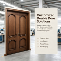 Pintu Kayu Interior Untuk Afghanistan Pintu Masuk Kayu Dua Daun Katalog Desain Pintu Kayu Produsen Pemasok