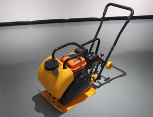 Compacteur de sol à essence jaune avec moteur Lifan et plaque vibrante pour le compactage du sol - Product Image 4