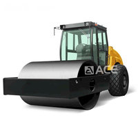 ACE AT212 Compacteur vibrant à tambour unique 10-12 tonnes, compresseur hydraulique de sol et d'asphalte, moteur Cummins, pompe/moteur Kawasaki pour
