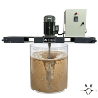 Agitateur industriel en acier inoxydable SUS304 5,5 kW 1000 L personnalisable 380 V/220 V pour équipement de mélange dans les industries cosmétiques et chimiques