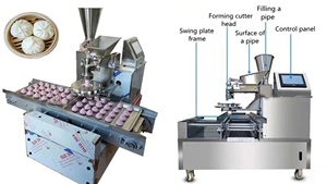 เครื่องทำซาลาเปาแบบพับได้ ใช้มอเตอร์ ทำจากสแตนเลสเกรดอาหาร คุณภาพดี ทำมือ ยอดนิยม - Product Image 3