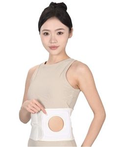 Ceinture abdominale de stomie élastique médicale réglable pour la peau Ceinture de soutien ergonomique pour hernie ombilicale - Product Image 4