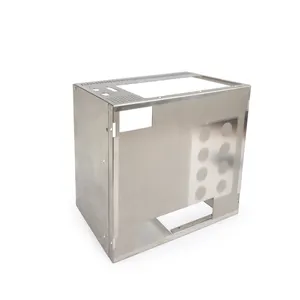 OEM small board distribution box anodizing shell cabinets metal battery box precision sheet metal fabrication sheet metal part
