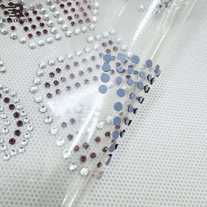 Cristales de Cristal Brillantes, Diamantes Deslumbrantes, Piedras Decorativas, Cristales Dorados Termoadhesivos para Prendas - Product Image 3