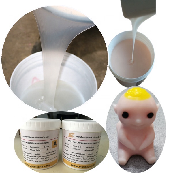 Super Soft Silicone RtV 00 20 Hardness Shore Platinum Liquid Silicone Rubber Mold Making for Movie Special Effects