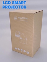 Projecteur intelligent LCD HY320, 300 ANSI lumens, haute luminosité, projecteur domestique, Android 11.0, mini projecteur portable, WiFi6 intégré