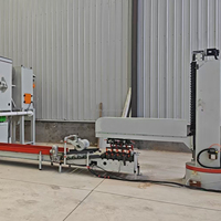 Centrale de mélange de mortier sec de type simple RH, machine de fabrication d'adhésif pour carrelage, facile à utiliser, pour plâtre de maçonnerie, 18,5 kW, 380 V