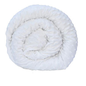 Refroidissement <span class=keywords><strong>Minky</strong></span> Couverture pour 60in x 80in Double Face <span class=keywords><strong>Minky</strong></span> Housse de couette 15 lb <span class=keywords><strong>blanc</strong></span> Couverture Pondérée - Product Image 1