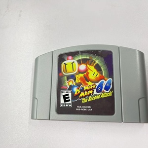 ภาษาอังกฤษเกม N64ย้อนยุค <span class=keywords><strong>Bomberman</strong></span> 64การโจมตีครั้งที่สองเข้ากันได้กับคอนโซล N64 - Product Image 4