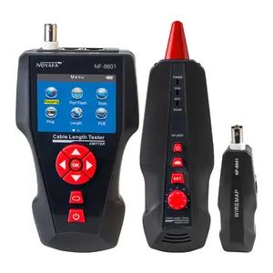 Sample available digital measuring instrument Lan network cable tester NF-8601 PING & POE tester