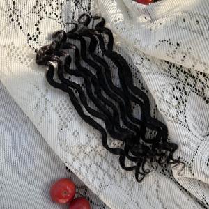 Cheveux Remy pour tresses au crochet, texture Goddess Locs, style Bohème Gitane, ondulés, bouclés, à ondulation permanente complète, texturés crépus, dreadlocks, River Locs, cheveux humains - Product Image 5
