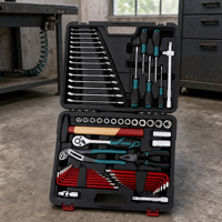 Mallette à outils portable 60 pièces OEM pour mécanicien avec clé à douille et douilles pour l'entretien automobile