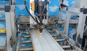 Chất lượng cao trang trí tấm Tường bên ngoài kim loại khắc Hội Đồng Quản trị bánh sandwich Panel tường dây chuyền sản xuất - Product Image 6