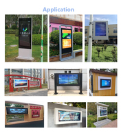 Écran LCD de signalisation numérique d'extérieur Écran publicitaire vertical et horizontal de 32/43/55/65 pouces pour usage commercial et de vente au détail