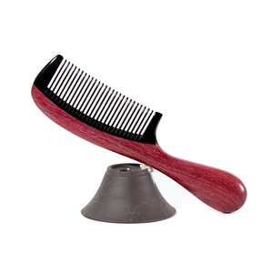 Peine de masaje de madera de gran tamaño, material de cuerno de vaca, para uso doméstico, mujeres, niños y adultos, de la ciudad de Lanlong, condado de Hengyang - Product Image 3