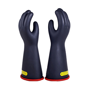 Sarung tangan isolasi listrik <span class=keywords><strong>40</strong></span> Kv, karet isolasi listrik panjang, sarung tangan keselamatan - Product Image 4