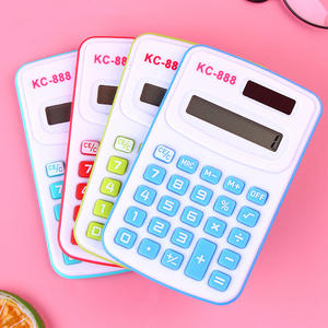 Calculadora Electrónica Solar de 8 Dígitos en 4 Colores, Mini Calculadora Portátil de Mano con Logotipo Personalizado - Product Image 3