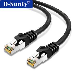 Cat6 black28awg/26AWG/24AWG vá dây cat6A đồng trần Ethernet Cáp S/<span class=keywords><strong>FTP</strong></span> RJ45 <span class=keywords><strong>cat</strong></span> <span class=keywords><strong>6</strong></span> 4 cặp <span class=keywords><strong>RoHS</strong></span> LAN Cáp thông tin liên lạc - Product Image 3