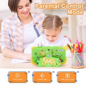 C idea OEM 7-<b>Inch</b> Green <b>Android</b> 15 <b>Tablet</b> PC High-Performance MTK Quad-Core with 256GB Storage Wi-Fi New for Kids - Product Image 4