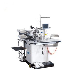 Machine à coudre industrielle à point noué à lit plat, simple aiguille, alimentation manuelle, haute vitesse, nouvelle, automatique, pour la pose de poches (DT195KD) - Product Image 1
