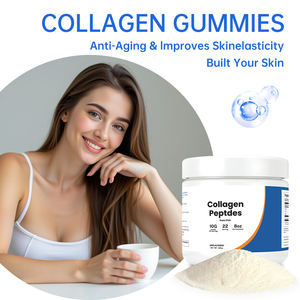 白い粉末状の加水分解魚コラーゲンペプチドは女性の健康を助け、髪と爪を保護します - Product Image 6