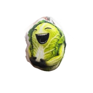 Cavolo mi ride ciondolo vocale di musica 3D carino peluche bambola stampa portachiavi studente-zainetto appeso schiena a scuola di soia cinese - Product Image 5