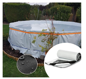 Film de serre Panda noir et blanc réfléchissant en HDPE, résistant aux intempéries, <span class=keywords><strong>200</strong></span> <span class=keywords><strong>microns</strong></span>, robuste, pour serres multi-spans - Product Image 1