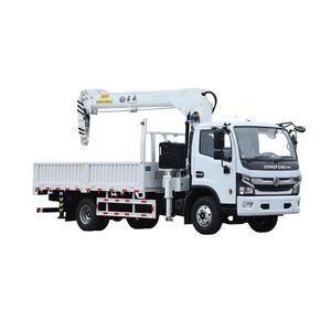 Grue montée sur camion Dongfeng 5T à flèche télescopique 4 sections, approvisionnement direct usine pour la logistique, les ports, la construction et le levage en chantier - Product Image 1