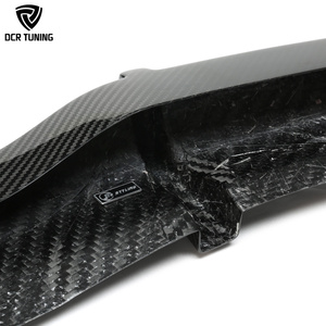 Nouveau diffuseur arrière et protection de pare-chocs en fibre de carbone 3K véritable pour Tesla Model 3 Highland 2024+, noir brillant, style sportif et luxueux - Product Image 5