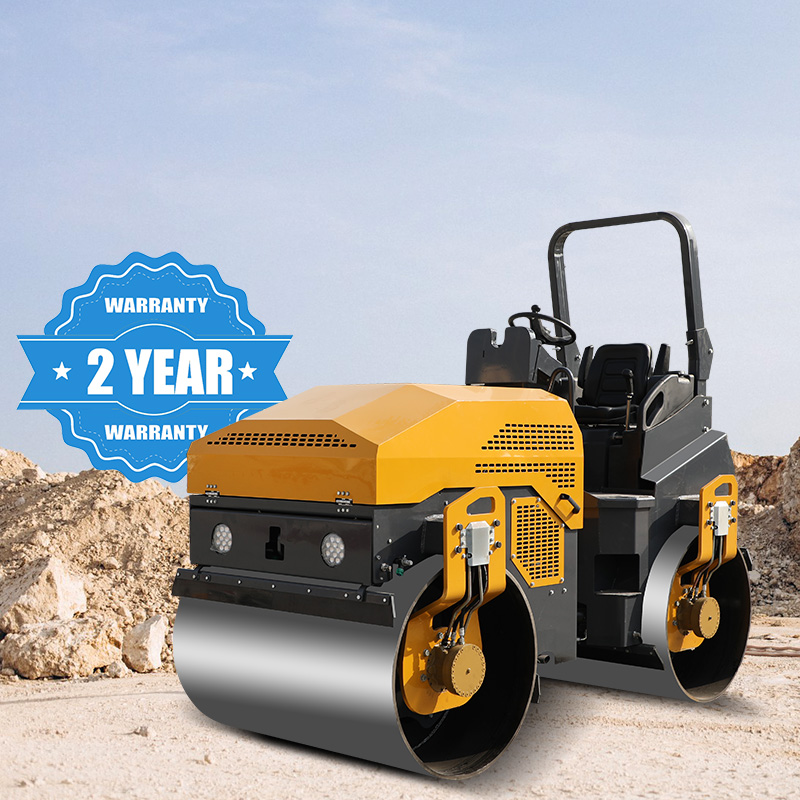 Remote Control Vibratory Roller With UL Certification Operating in Hazardous Construction Zones