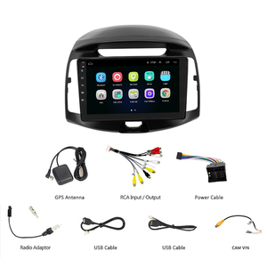 ระบบนำทาง GPS Android 15 สำหรับรถยนต์ Hyundai Elantra ปี 2010-2015 รองรับ CarPlay ในตัว พร้อม DSP 4G WiFi หน้าจอสัมผัส มัลติมีเดีย แผนที่ทั่วโลก - Product Image 3
