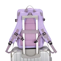 Sac à dos pour ordinateur portable, taille Ryanair 40x20x25cm, sac de cabine imperméable, sac de voyage personnalisé, chargement USB, fermeture éclair antivol