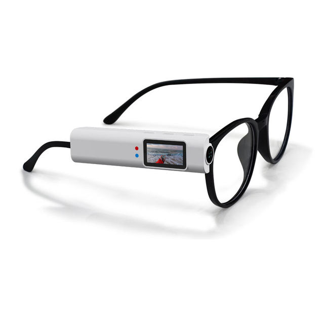 Mini Smart Camera Glasses Action Camera Headset Sunglasses Camera Wifi 1080P HD Video FPV 2.7K Video Recording for Sports