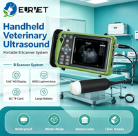 Échographe vétérinaire portable EUR VET avec poignée confortable, portable et convivial pour divers examens animaux