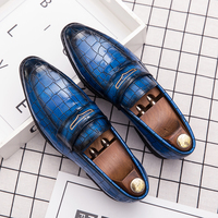 Chaussures de mariage classiques confortables à la mode, vente chaude, chaussures à enfiler, grande taille 48, bout pointu, mocassins habillés pour hommes
